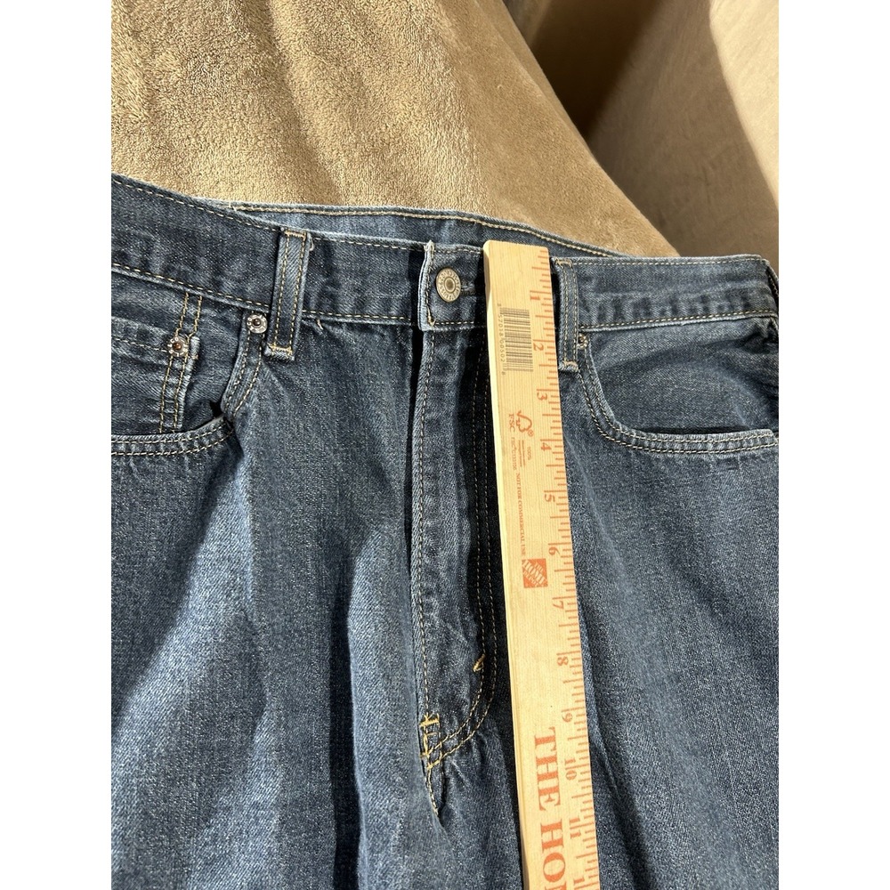 Levi's 550 Jeans Mens 38x32 Relaxed Fit Straight Leg Blue Denim 00550-0032 - Picture 7 of 12